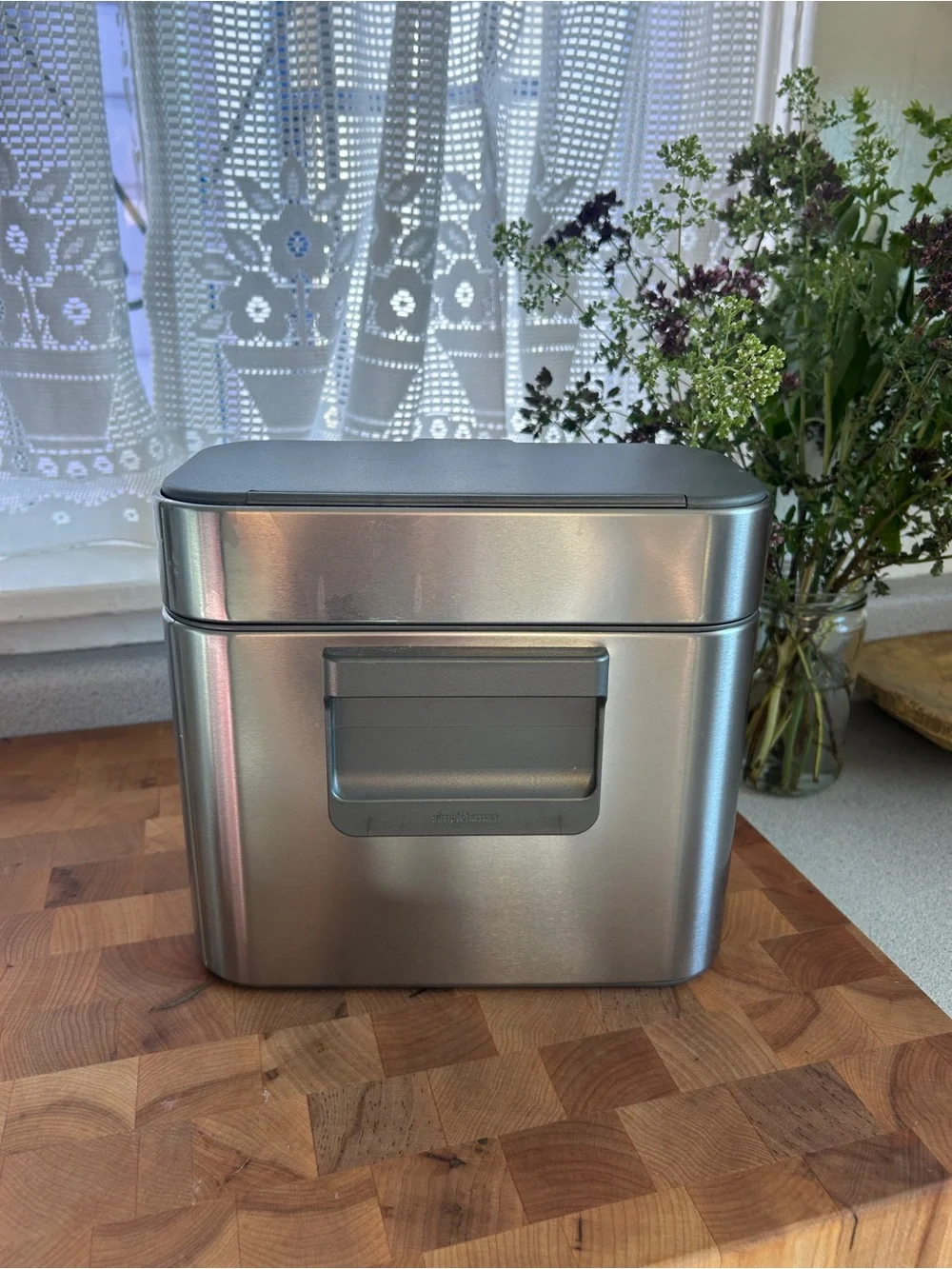 Simplehuman 4 Gallon Stainless Steel Compost Bin